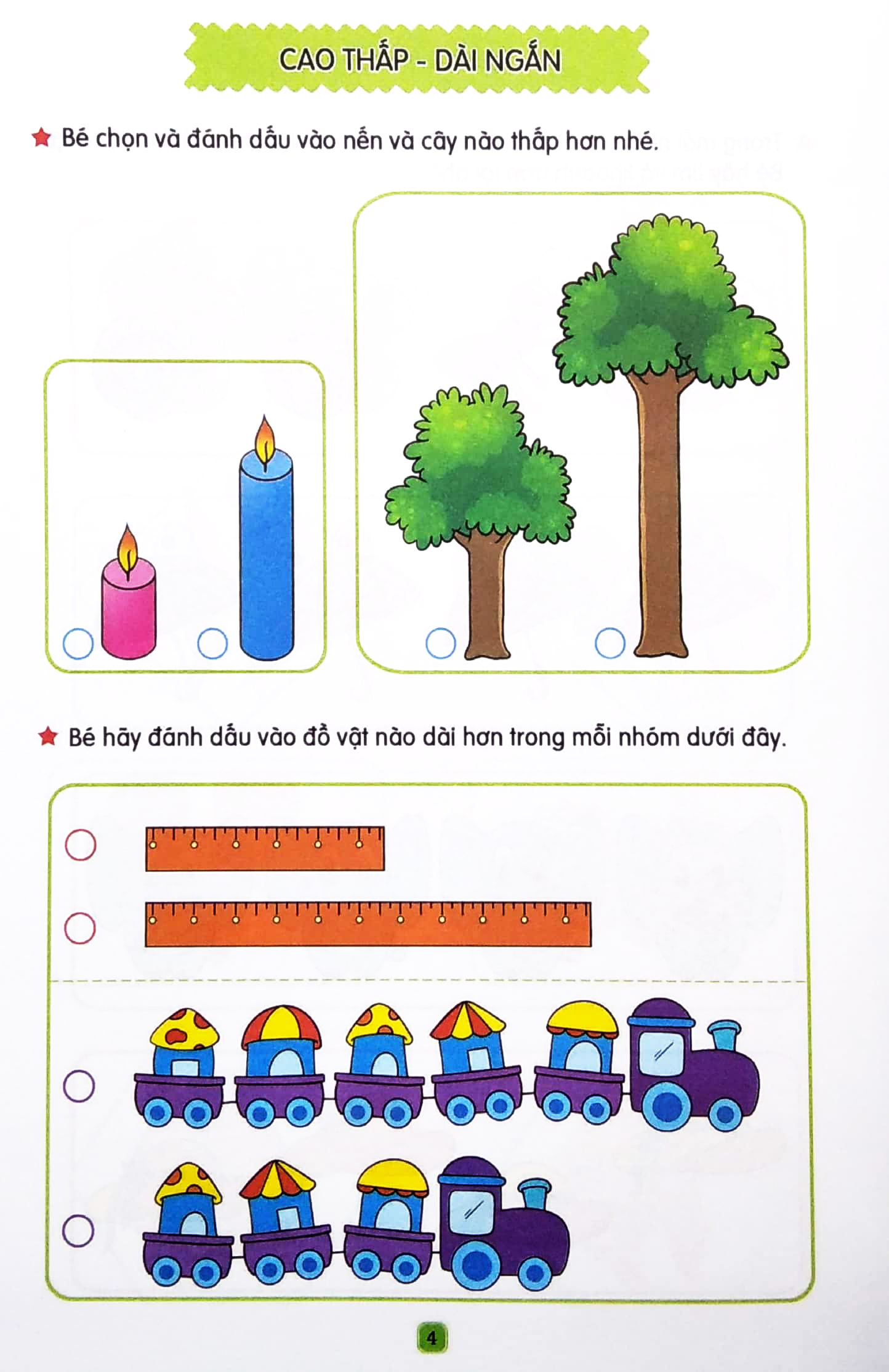bé chuẩn bị vào lớp một - giúp bé làm quen với toán (dành cho trẻ 3-4 tuổi)