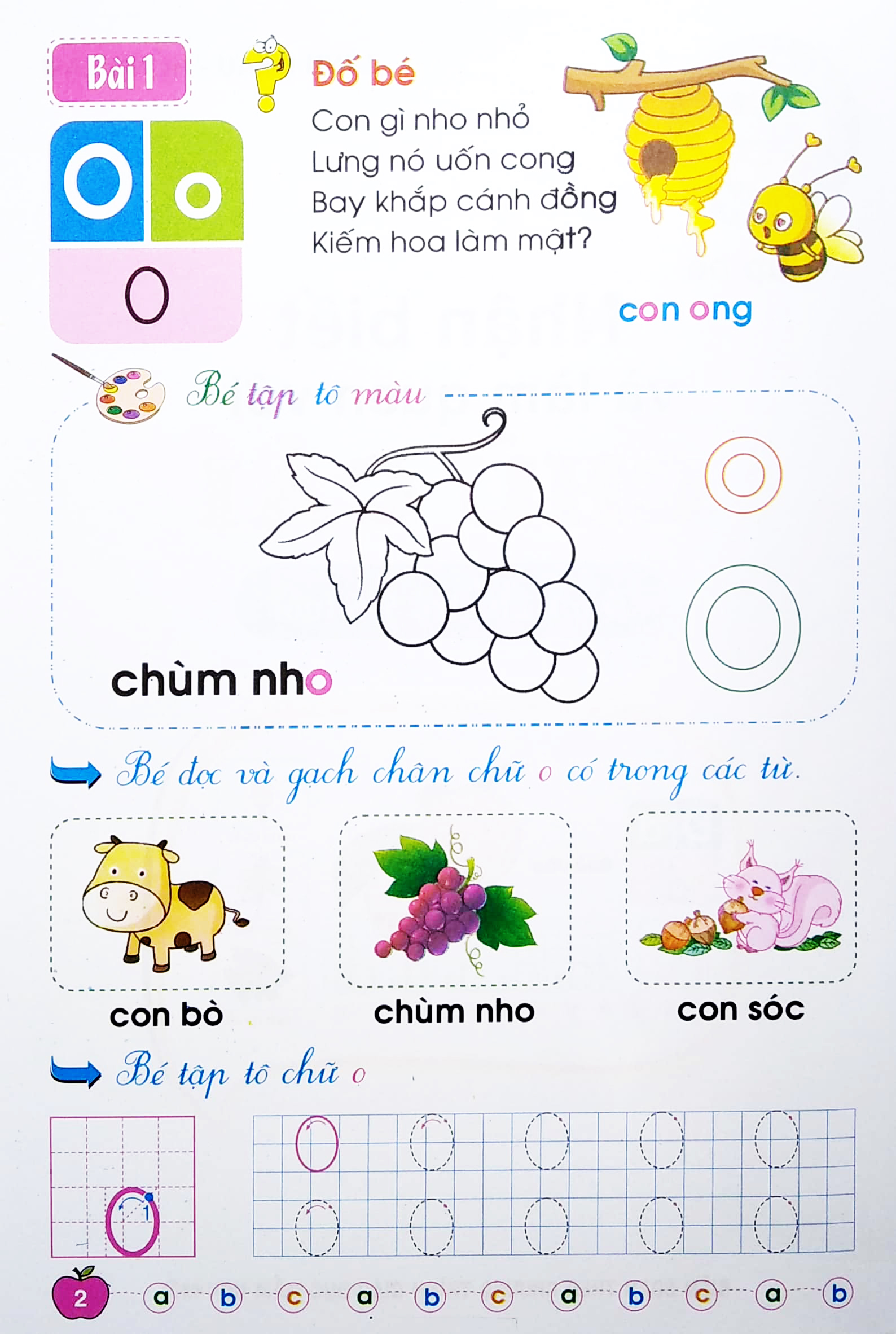 bé chuẩn bị vào lớp một - giúp bé nhận biết và làm quen với chữ cái (dành cho trẻ 4-5 tuổi)