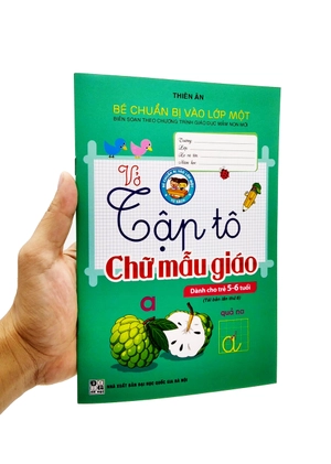 bé chuẩn bị vào lớp một - vở tập tô chữ mẫu giáo (dành cho trẻ 5-6 tuổi) (tái bản)