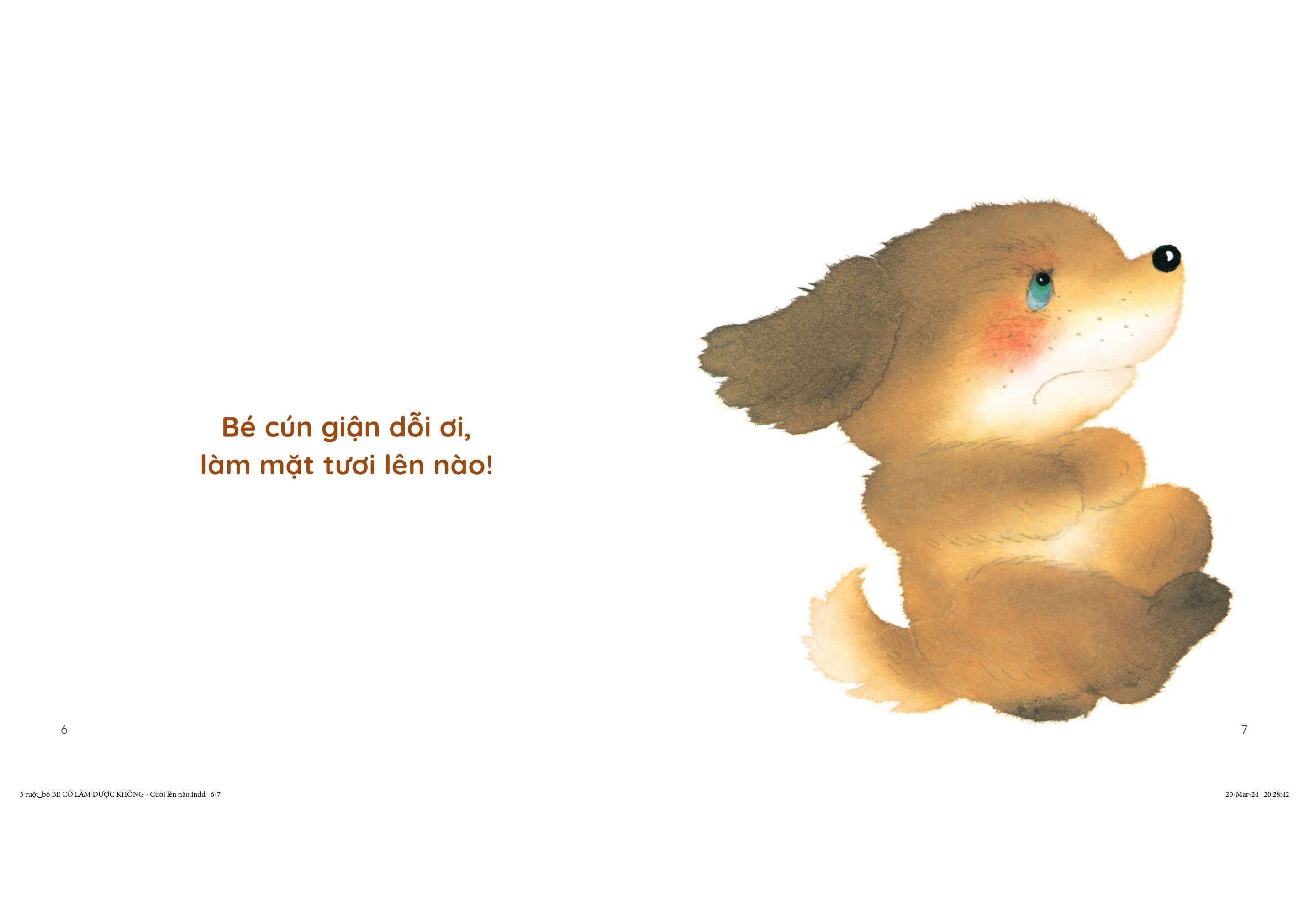 bé có làm được không? - cười lên nào