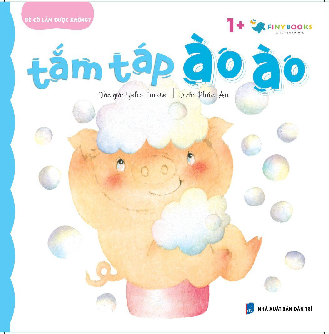 bé có làm được không? - tắm táp ào ào