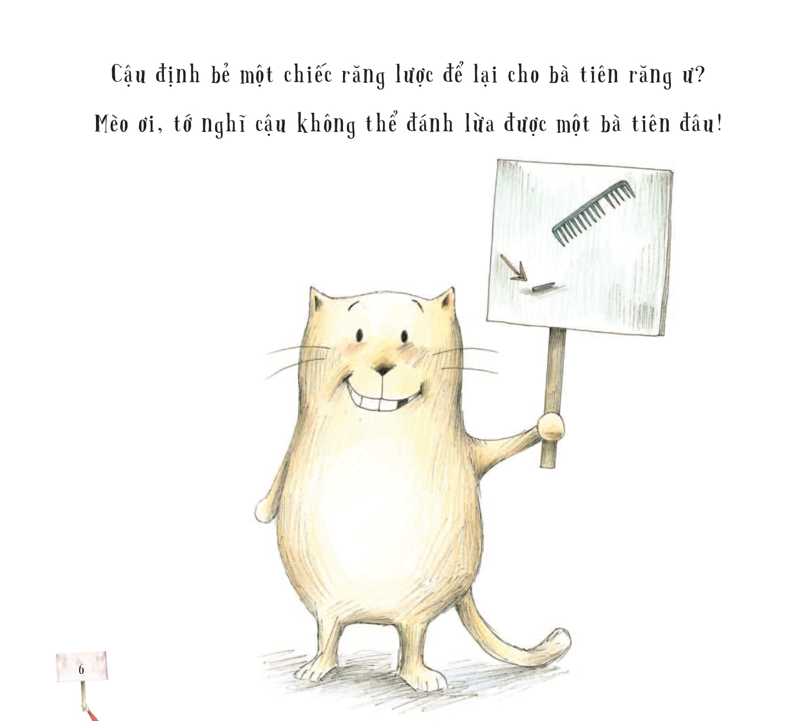 bé có muốn giúp mèo - gặp bà tiên răng?