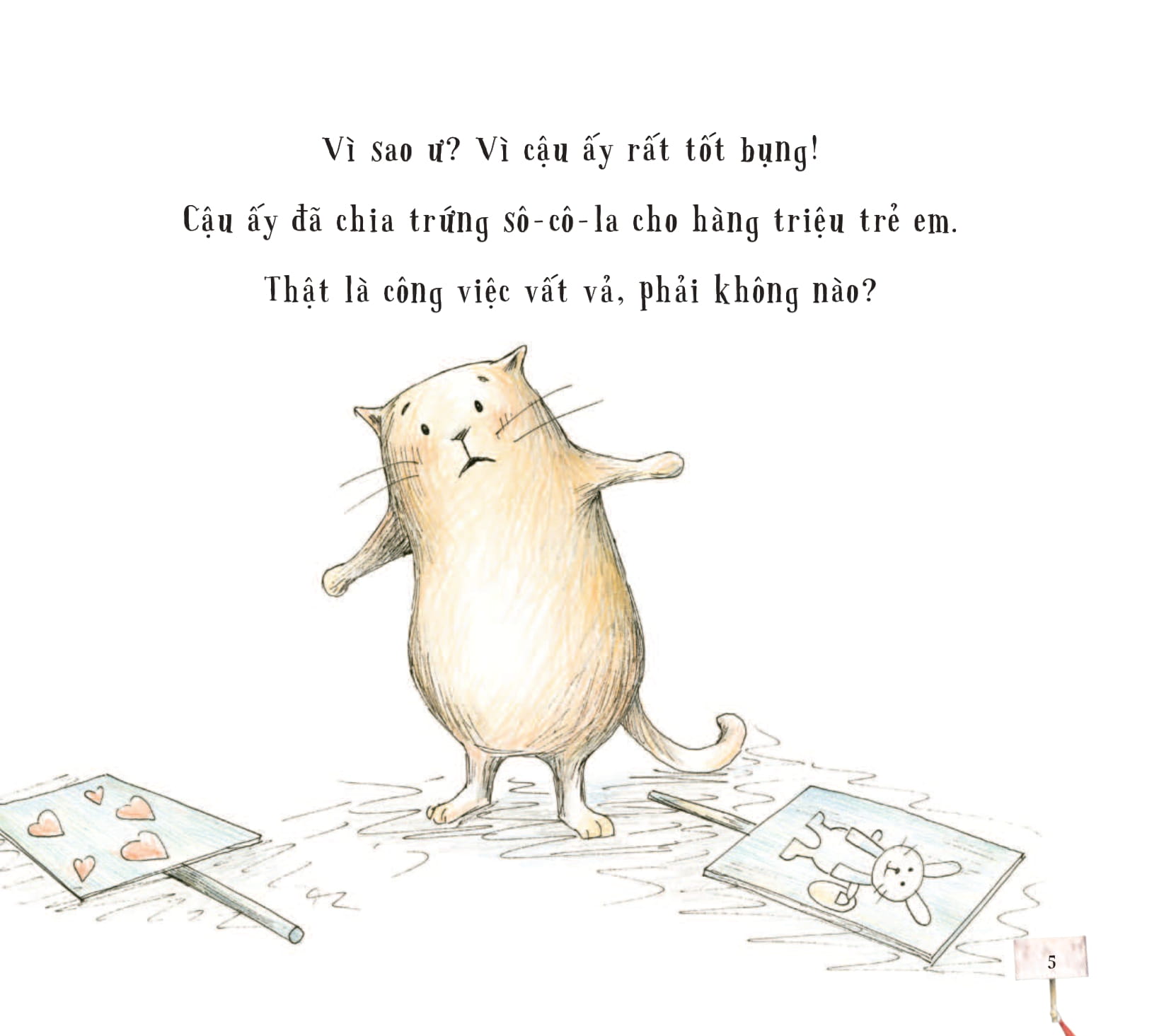 bé có muốn giúp mèo - phát trứng phục sinh?