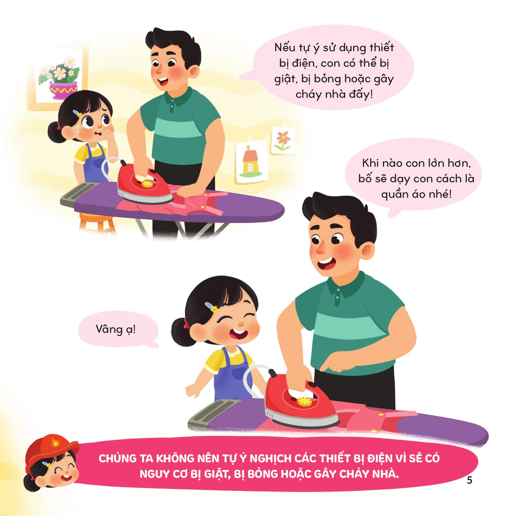 bé giỏi như chú lính cứu hỏa - các biện pháp phòng chống cháy, nổ