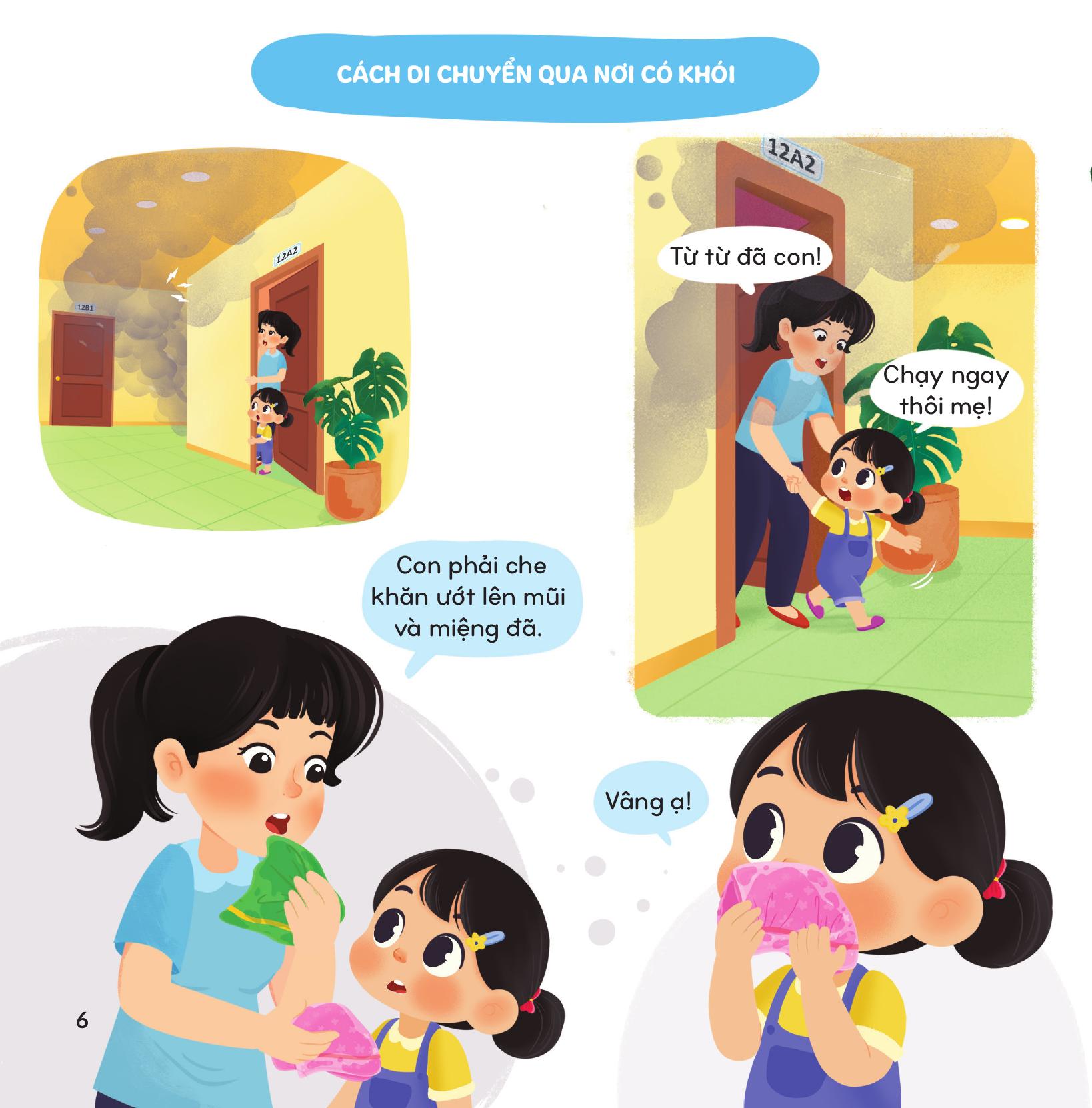 bé giỏi như chú lính cứu hỏa - các kỹ năng chữa cháy và thoát nạn