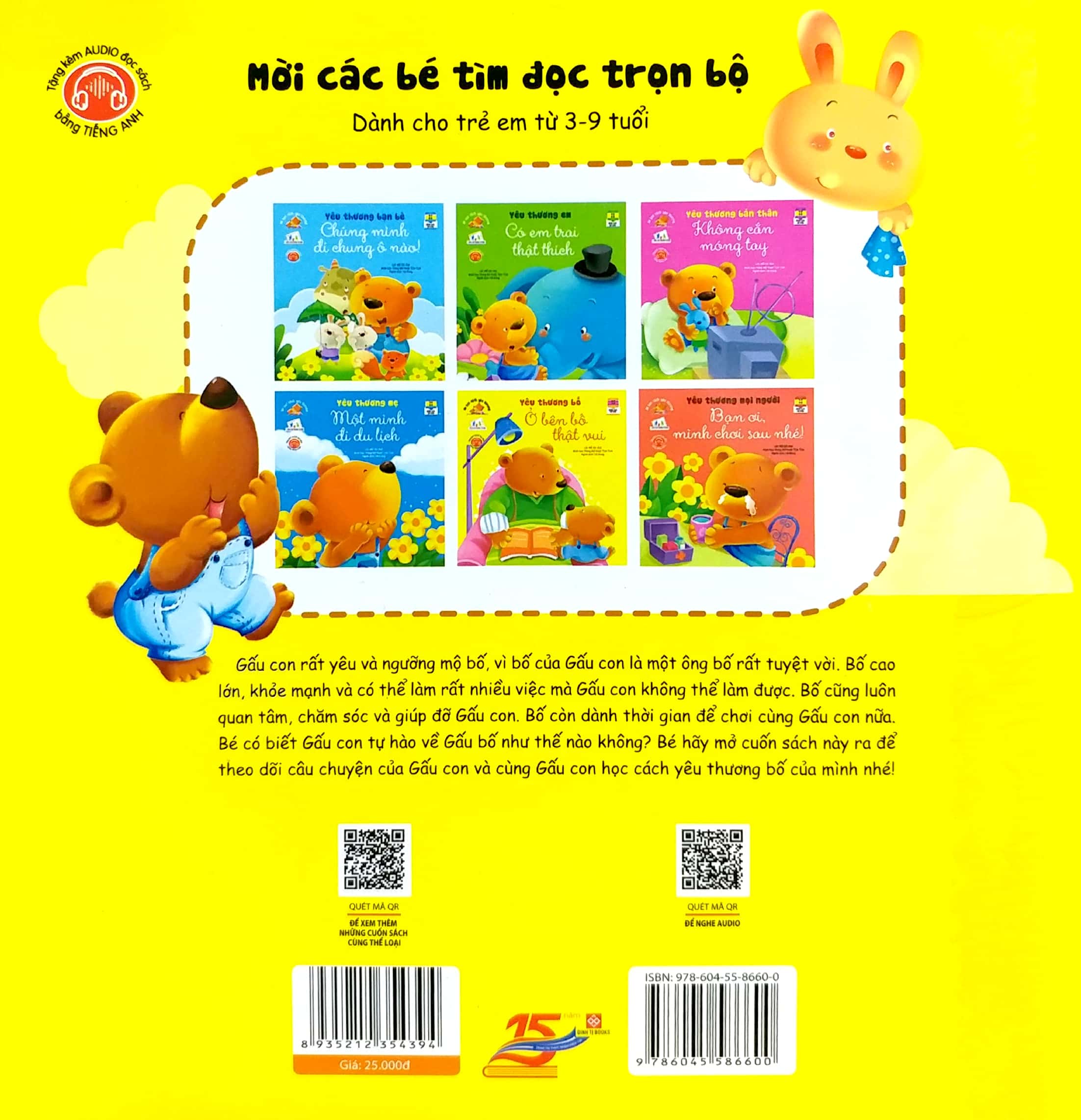 bé học cách yêu thương - yêu thương bố - ở bên bố thật vui