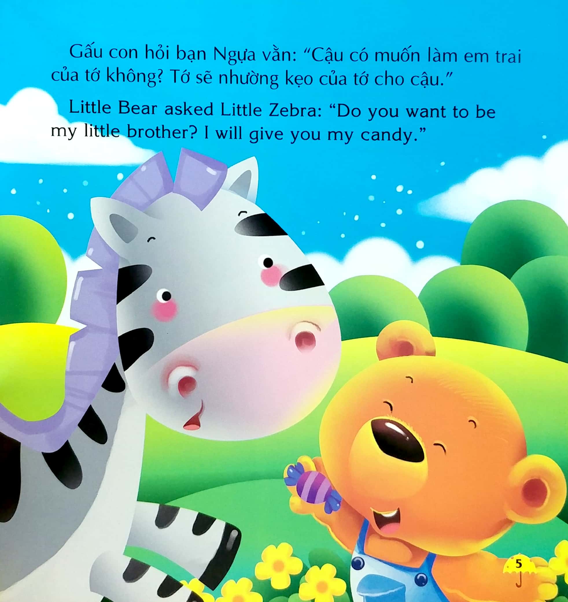 bé học cách yêu thương - yêu thương em - có em trai thật thích