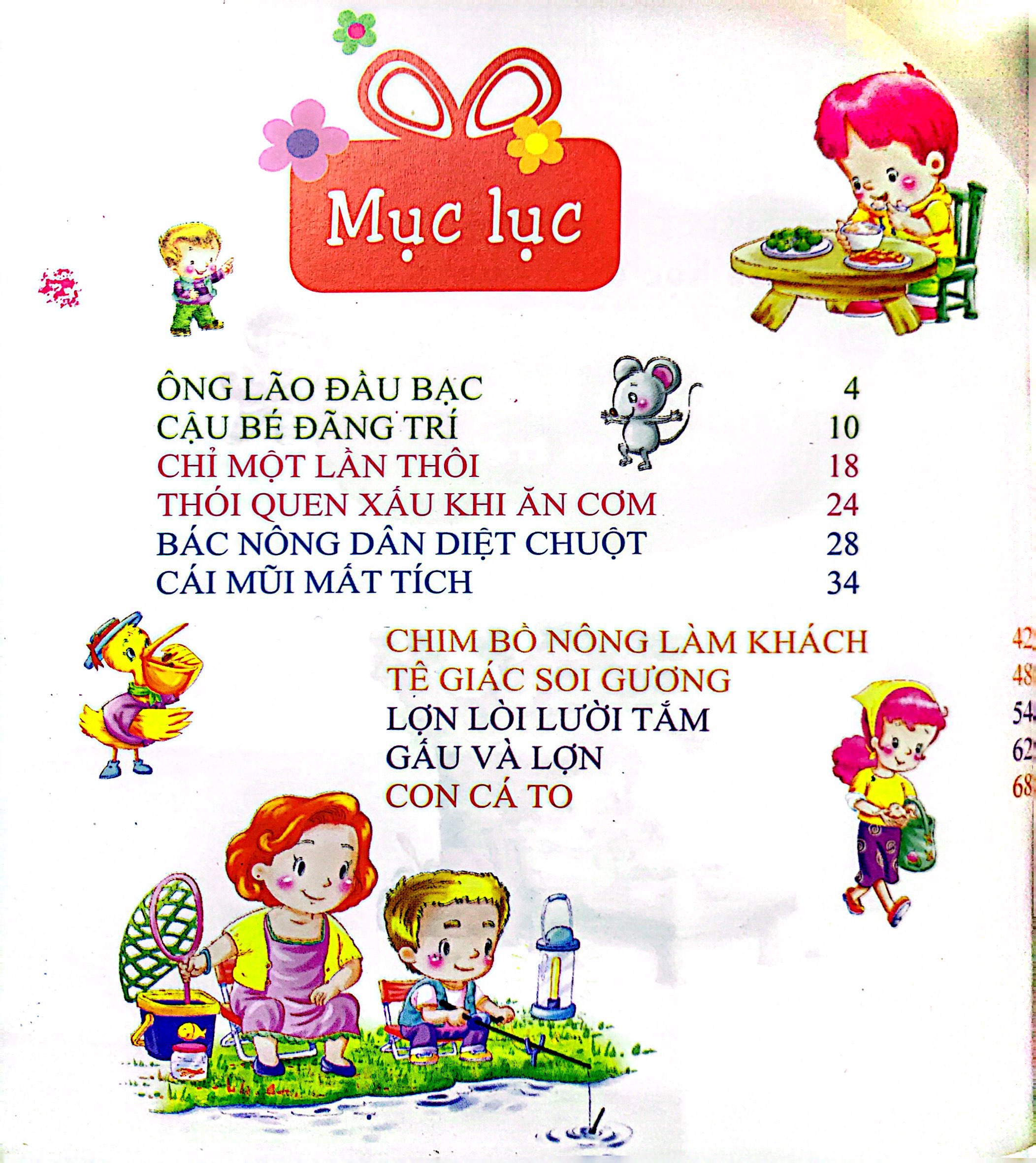 bé học điều hay - những câu chuyện hình thành thói quen tốt cho trẻ