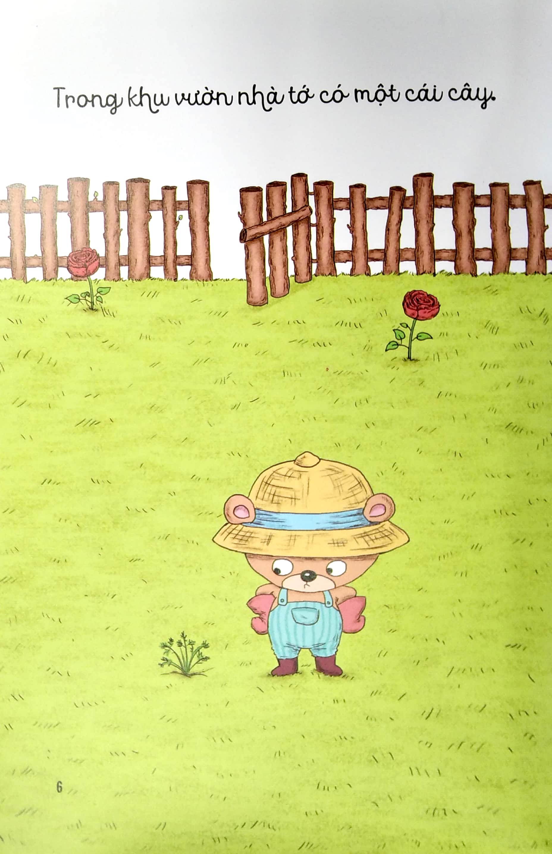 bé học điều hay qua câu chuyện nhỏ - gấu con tinh nghịch - cây ơi, sao bạn không nở hoa?