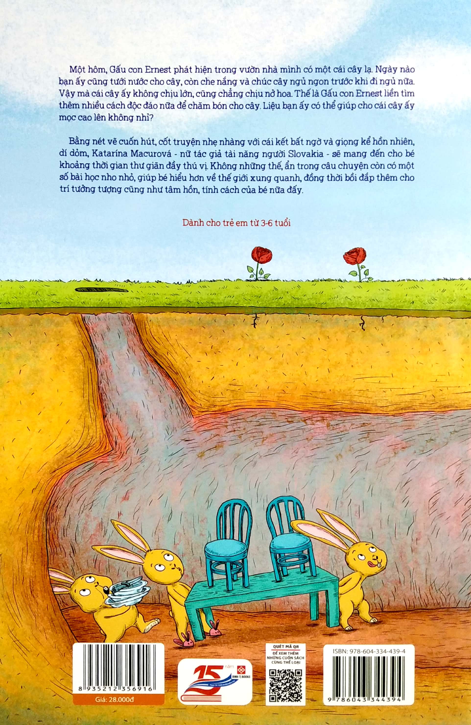 bé học điều hay qua câu chuyện nhỏ - gấu con tinh nghịch - cây ơi, sao bạn không nở hoa?