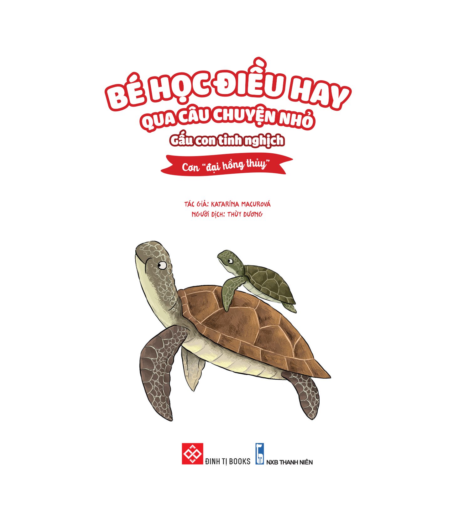 bé học điều hay qua câu chuyện nhỏ - gấu con tinh nghịch - cơn “đại hồng thủy”