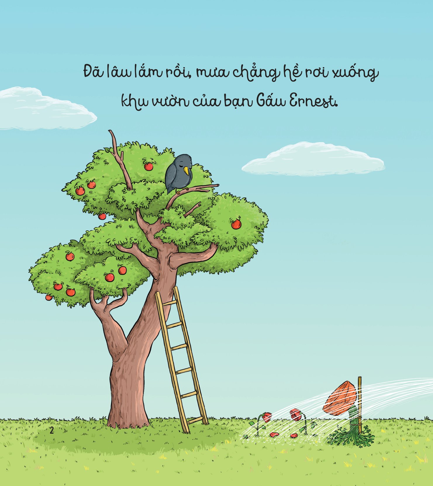 bé học điều hay qua câu chuyện nhỏ - gấu con tinh nghịch - cơn “đại hồng thủy”