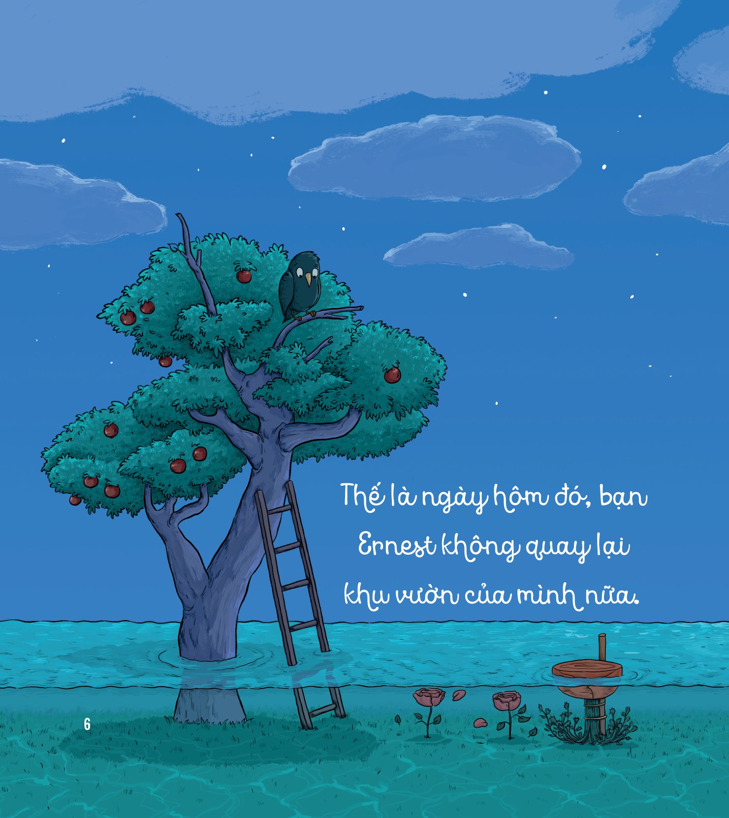 bé học điều hay qua câu chuyện nhỏ - gấu con tinh nghịch - cơn “đại hồng thủy”