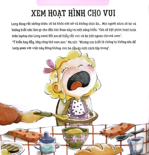 bé học kĩ năng - tự chăm sóc bản thân - tớ không dán mắt vào màn hình