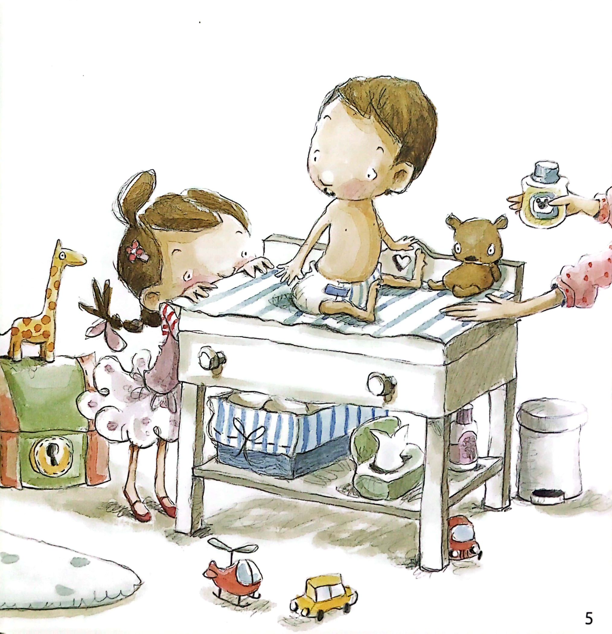 bé học kĩ năng - tự lập - tạm biệt bỉm xinh