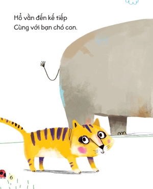 bé học kỹ năng quan sát và tìm kiếm - đoán xem ai đang đến nào?