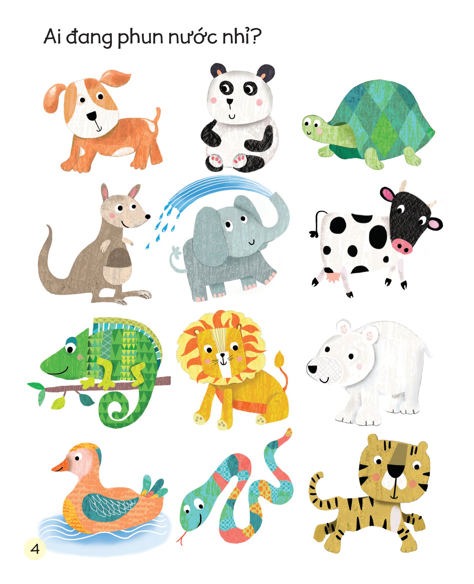 bé học kỹ năng quan sát và tìm kiếm - tìm xem là ai vậy nhỉ?