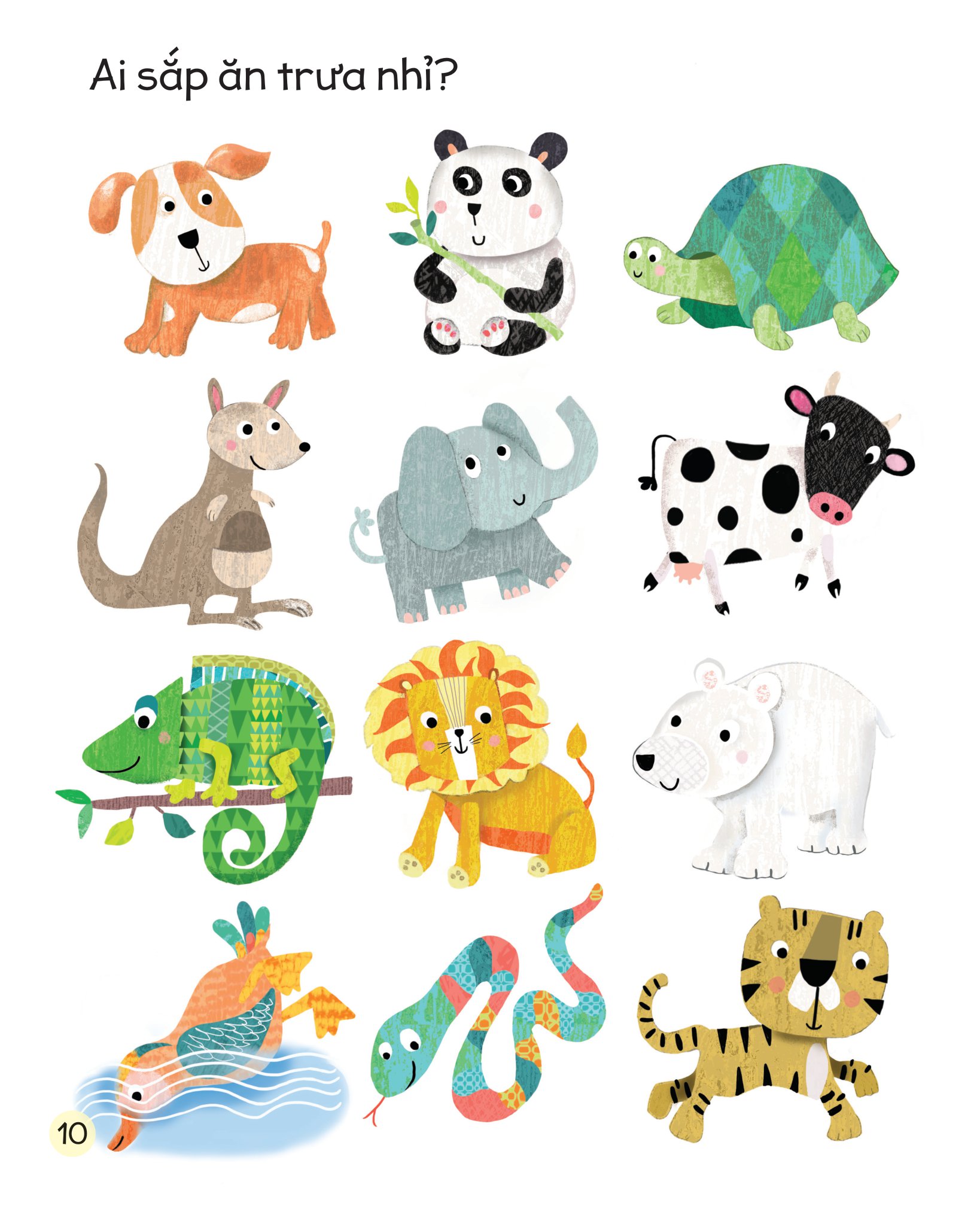 bé học kỹ năng quan sát và tìm kiếm - tìm xem là ai vậy nhỉ?