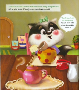 bé học lễ giáo - biết ơn (sách song ngữ anh - việt) (2020)