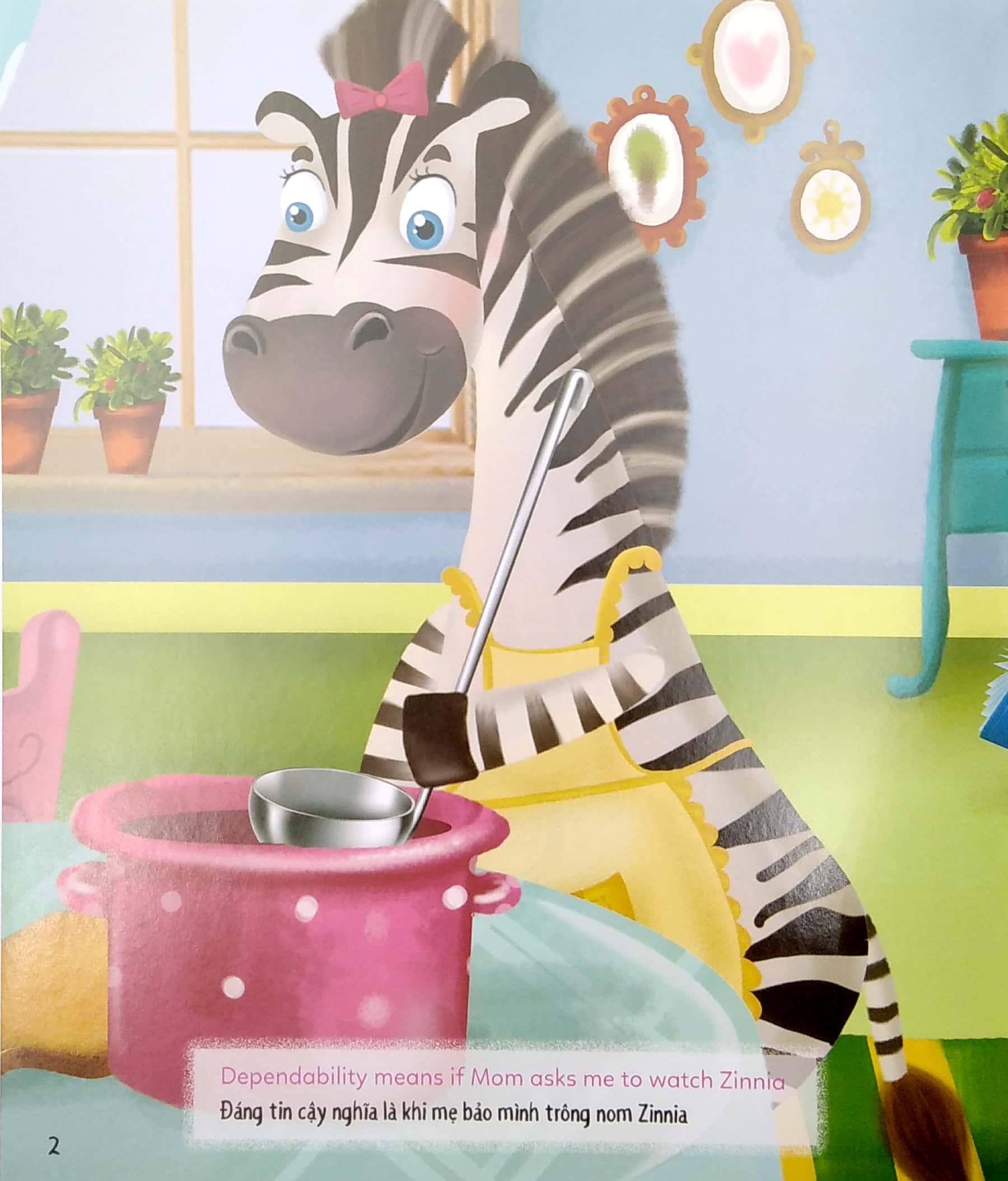 bé học lễ giáo - đáng tin cậy (sách song ngữ anh - việt)