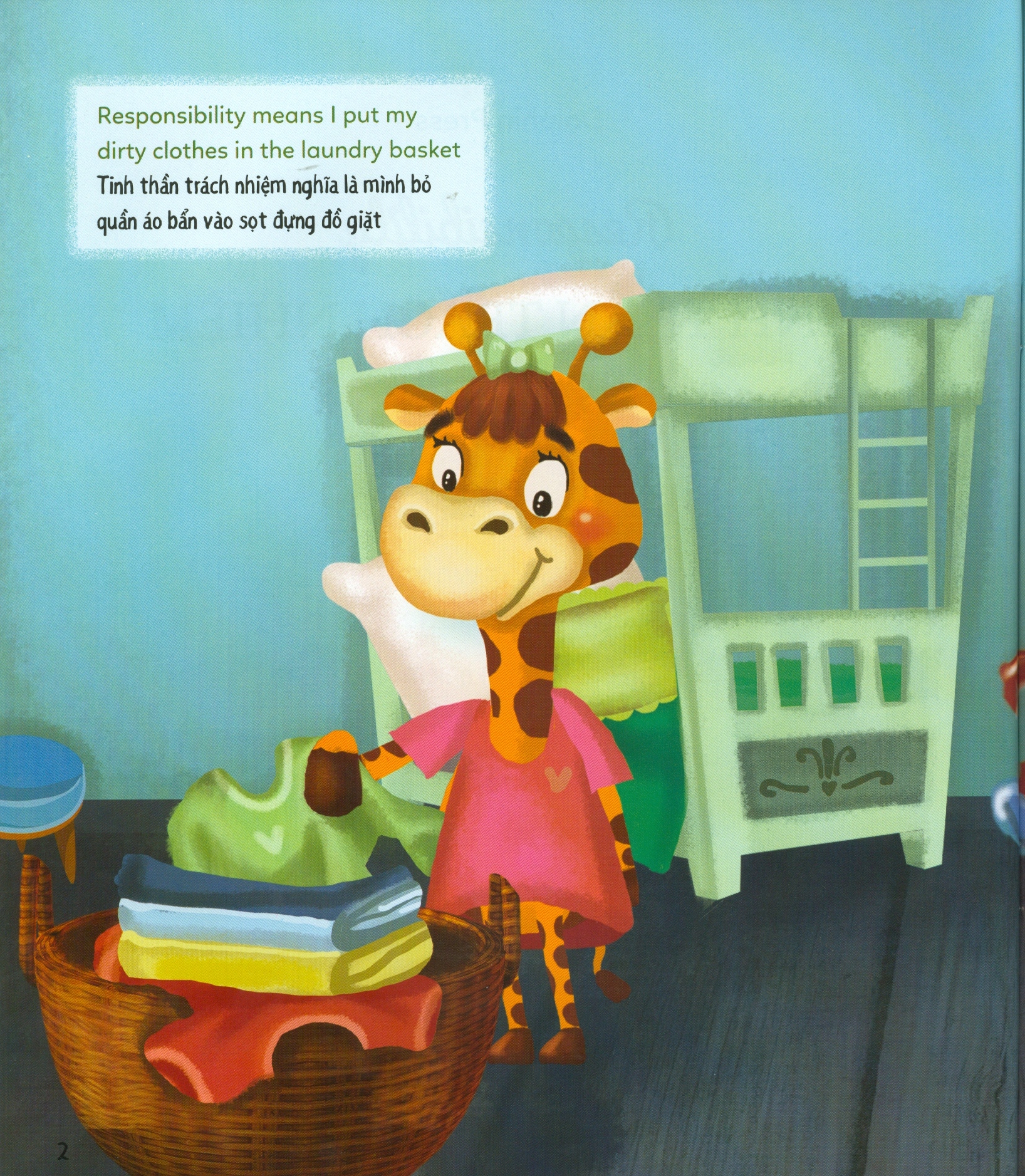 bé học lễ giáo - tinh thần, trách nhiệm (sách song ngữ anh - việt) (2020)