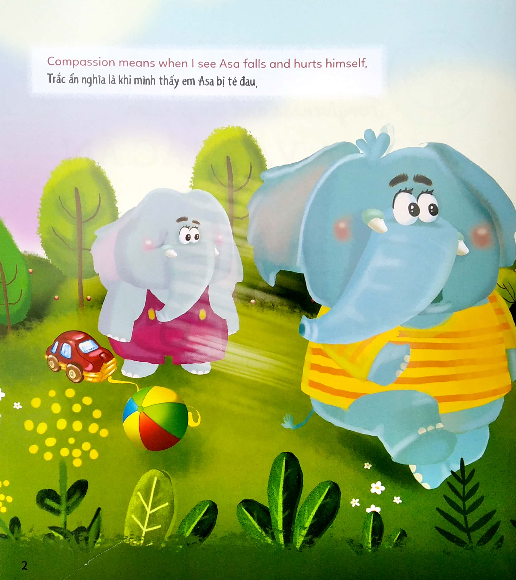 bé học lễ giáo - vị tha và trắc ẩn (sách song ngữ anh - việt) (2020)