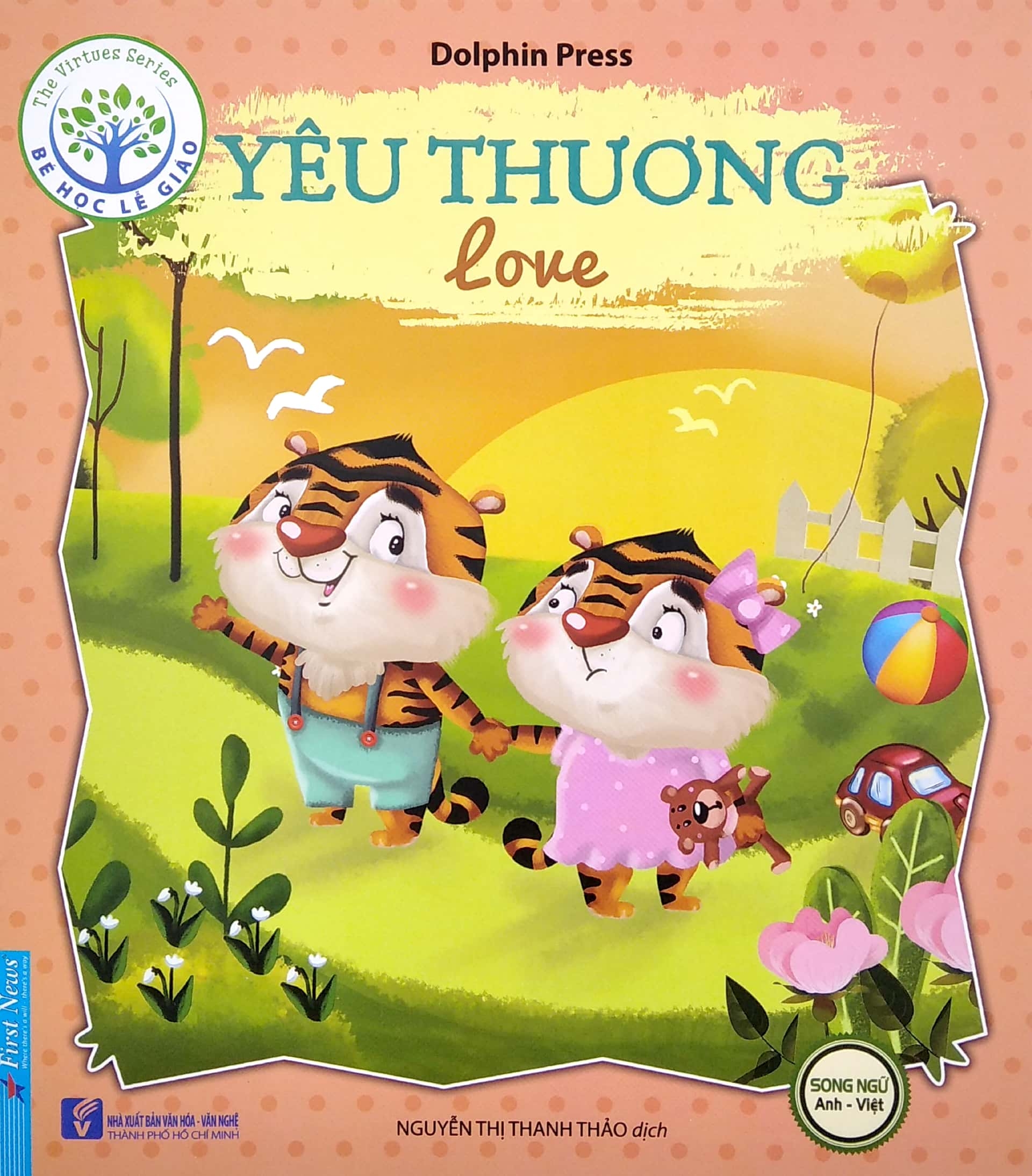 bé học lễ giáo - yêu thương (sách song ngữ anh - việt) (2020)