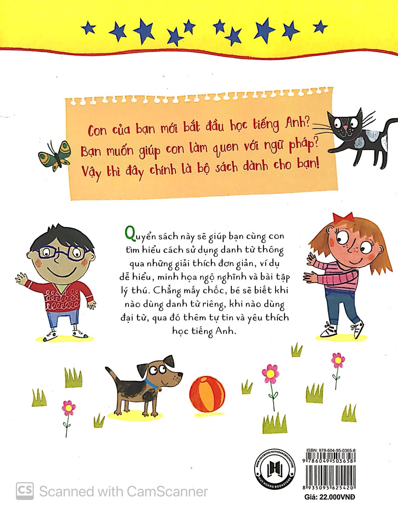 bé học ngữ pháp tiếng anh - danh từ (5 - 7 tuổi)