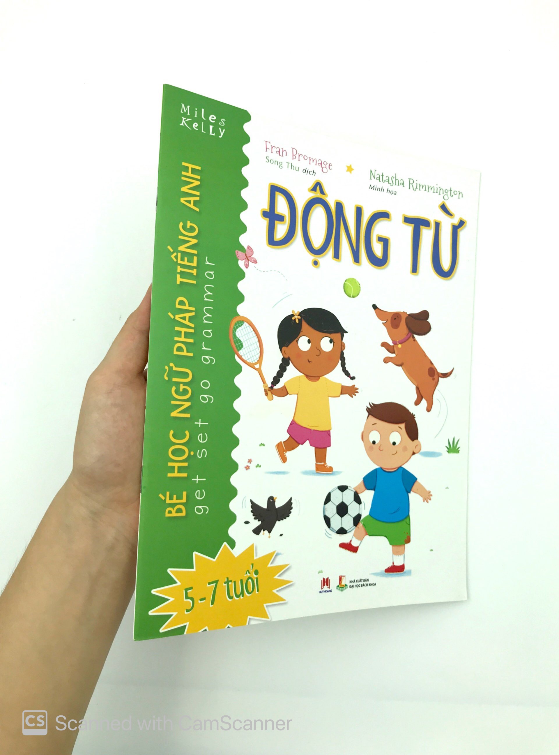 bé học ngữ pháp tiếng anh - động từ (5 - 7 tuổi)