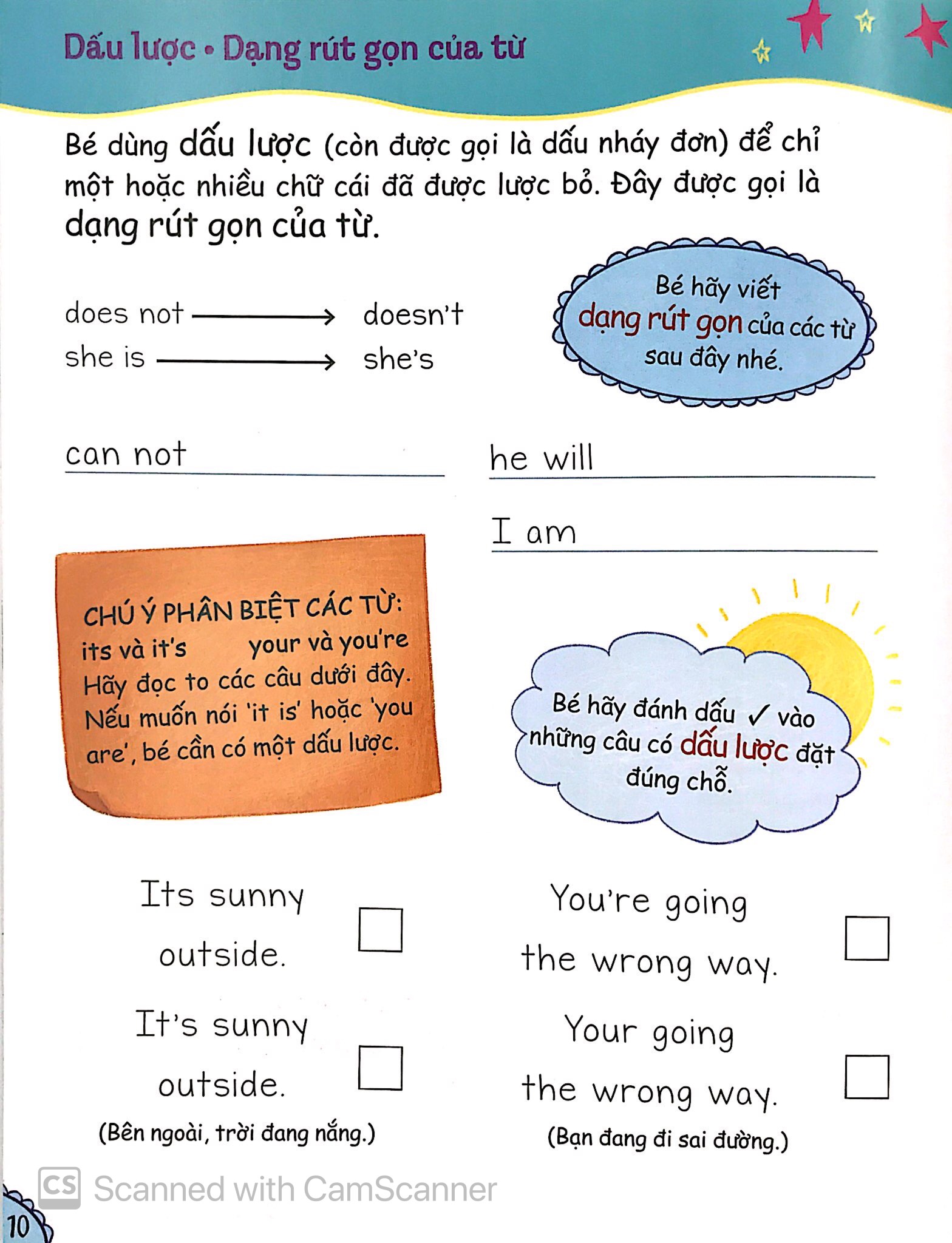 bé học ngữ pháp tiếng anh - tính từ (5 - 7 tuổi)