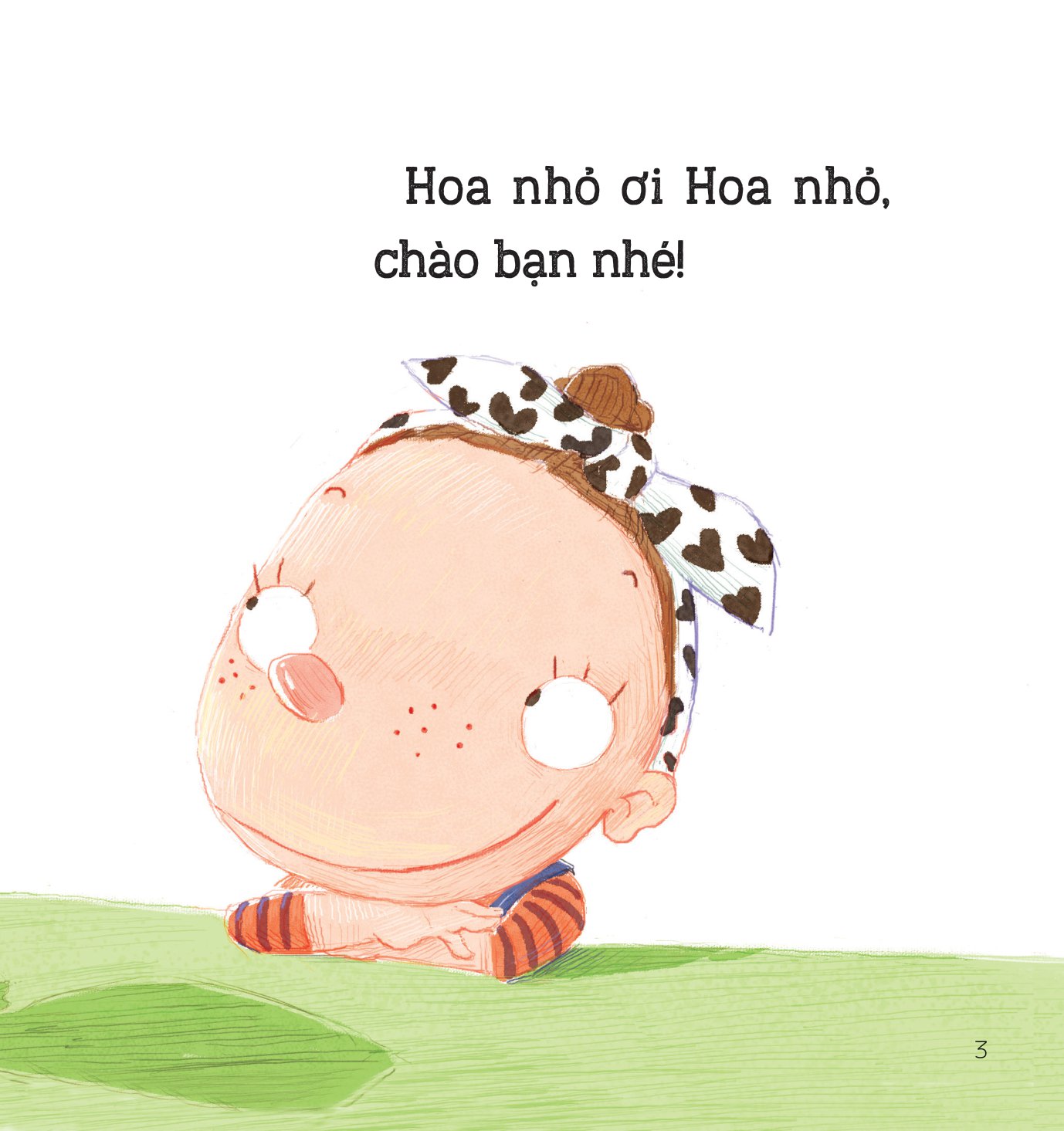bé học nói - chào bạn nhé!