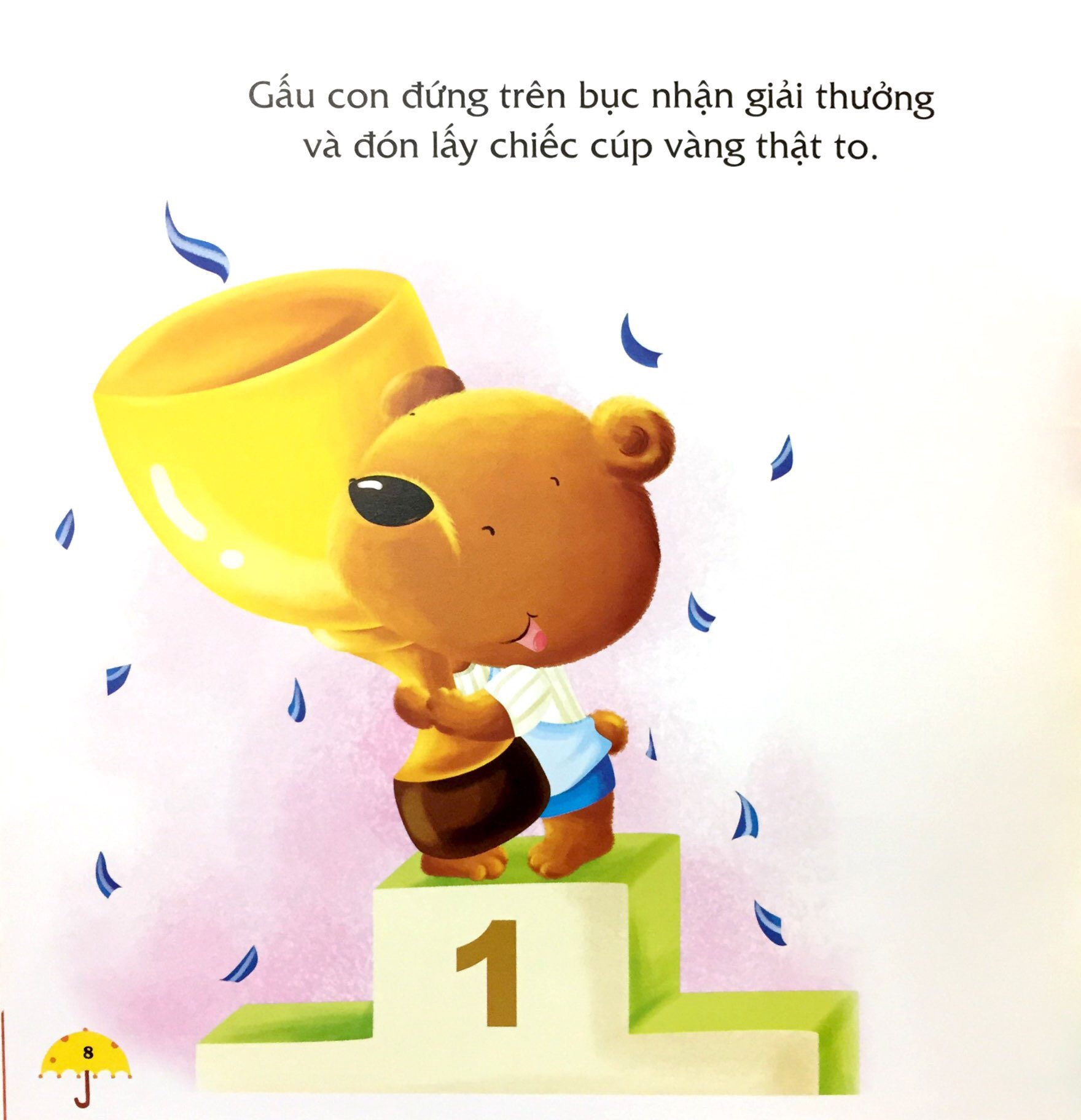 bé học nói lời hay - nói lời chúc mừng - quán quân thi chạy