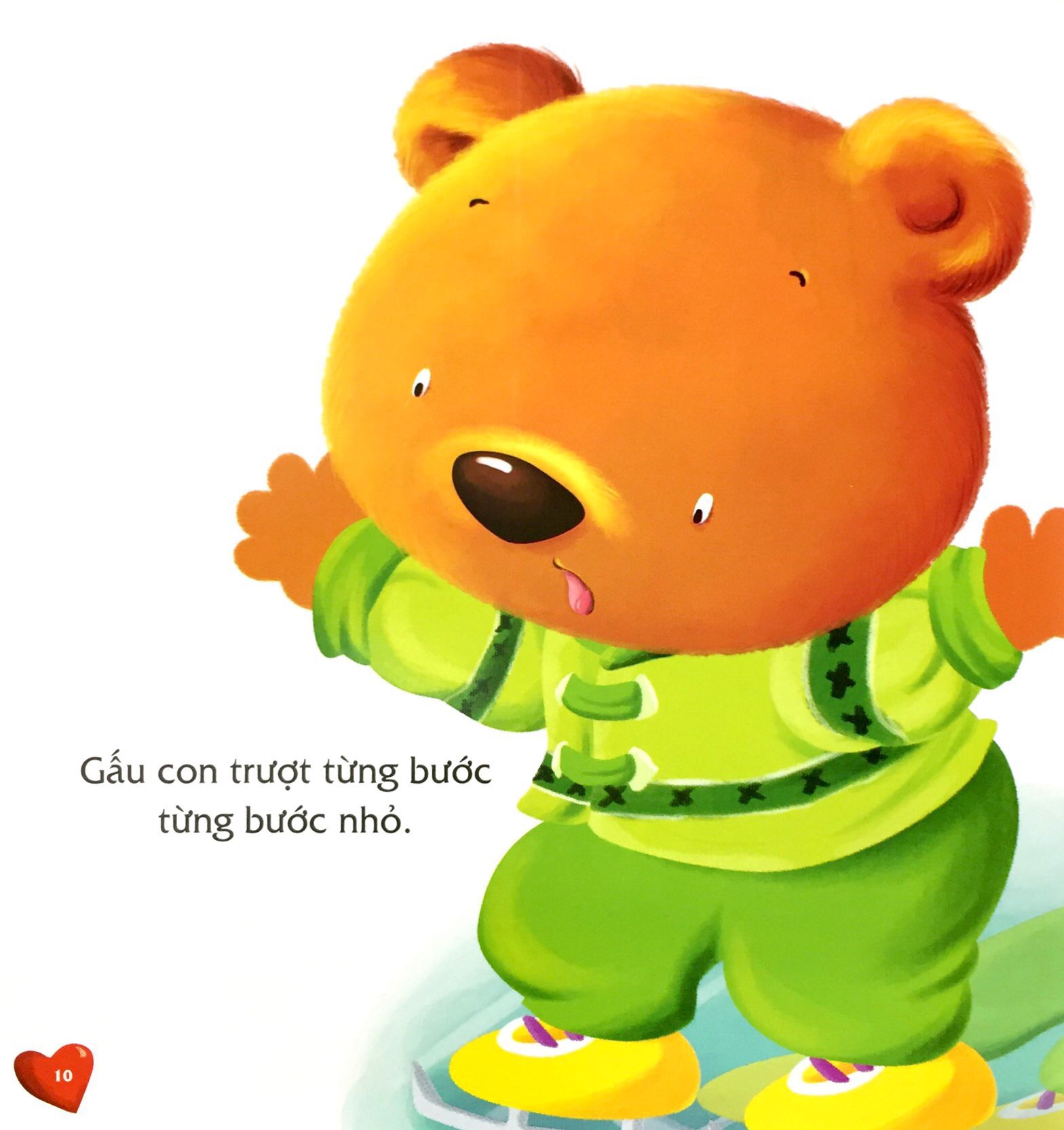 bé học nói lời hay - nói lời động viên - đừng sợ nhé!