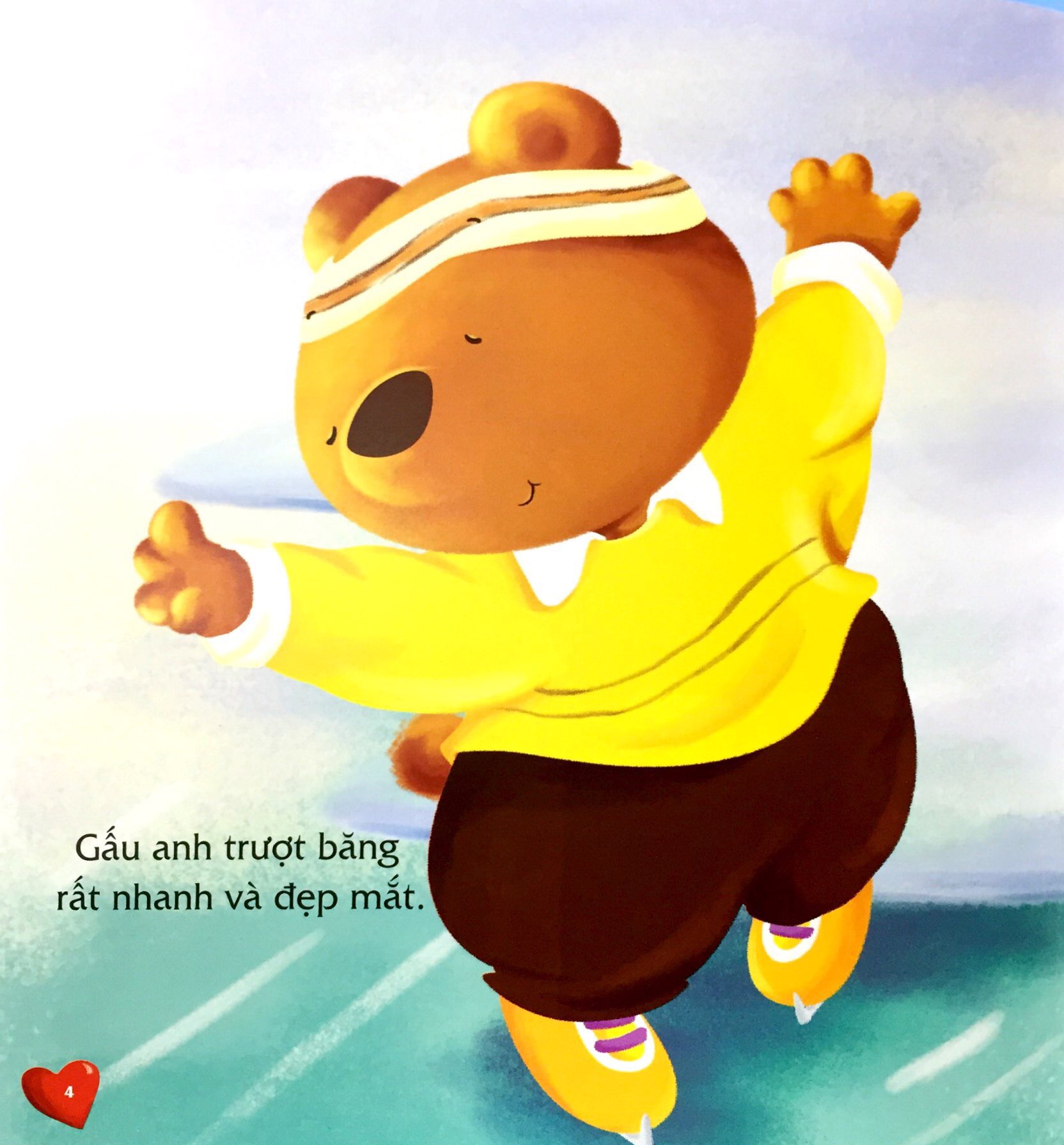 bé học nói lời hay - nói lời động viên - đừng sợ nhé!