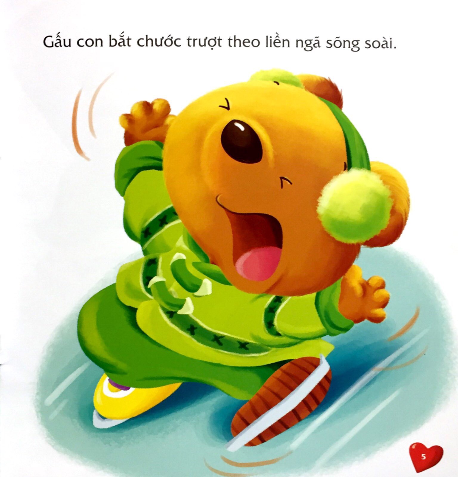 bé học nói lời hay - nói lời động viên - đừng sợ nhé!