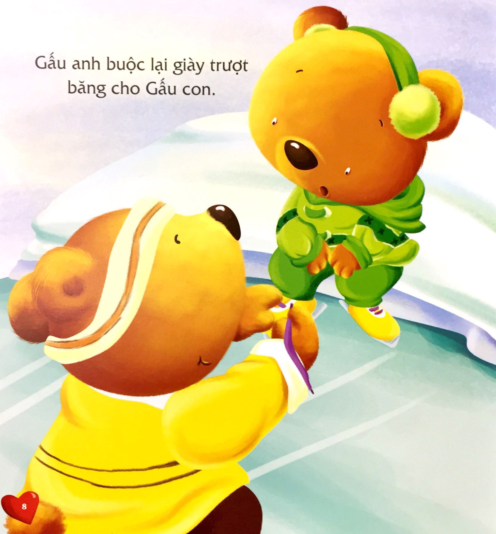 bé học nói lời hay - nói lời động viên - đừng sợ nhé!