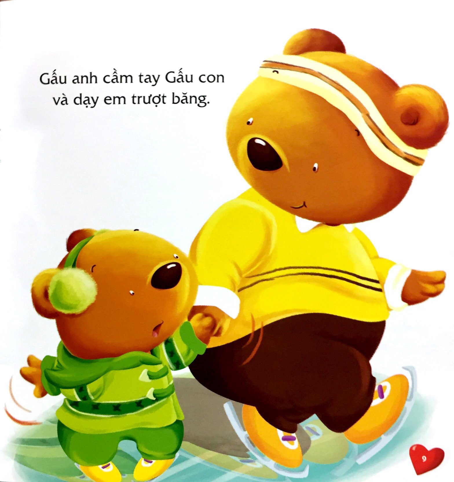 bé học nói lời hay - nói lời động viên - đừng sợ nhé!