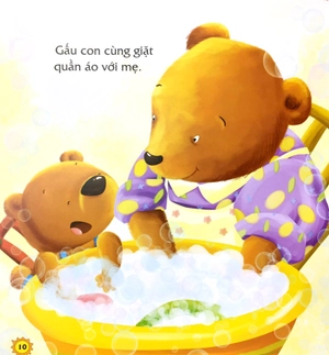 bé học nói lời hay - nói lời yêu thương - con yêu mẹ!