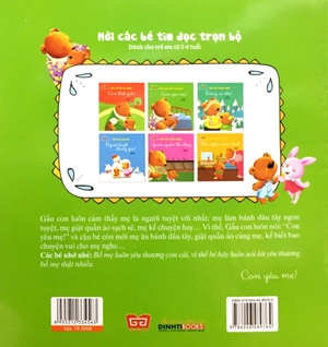 bé học nói lời hay - nói lời yêu thương - con yêu mẹ!