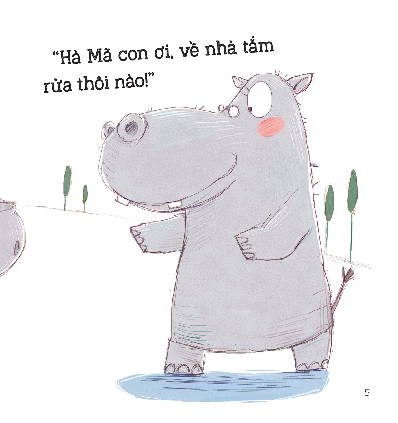 bé học nói - vâng ạ!