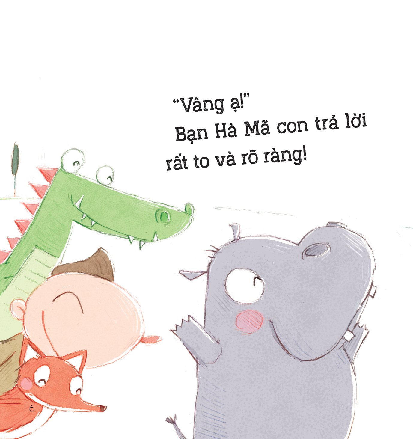 bé học nói - vâng ạ!