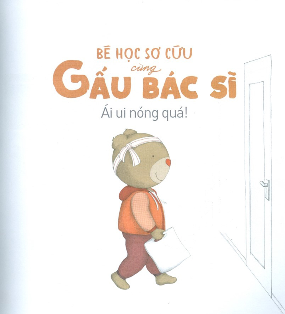 bé học sơ cứu cùng gấu bác sĩ