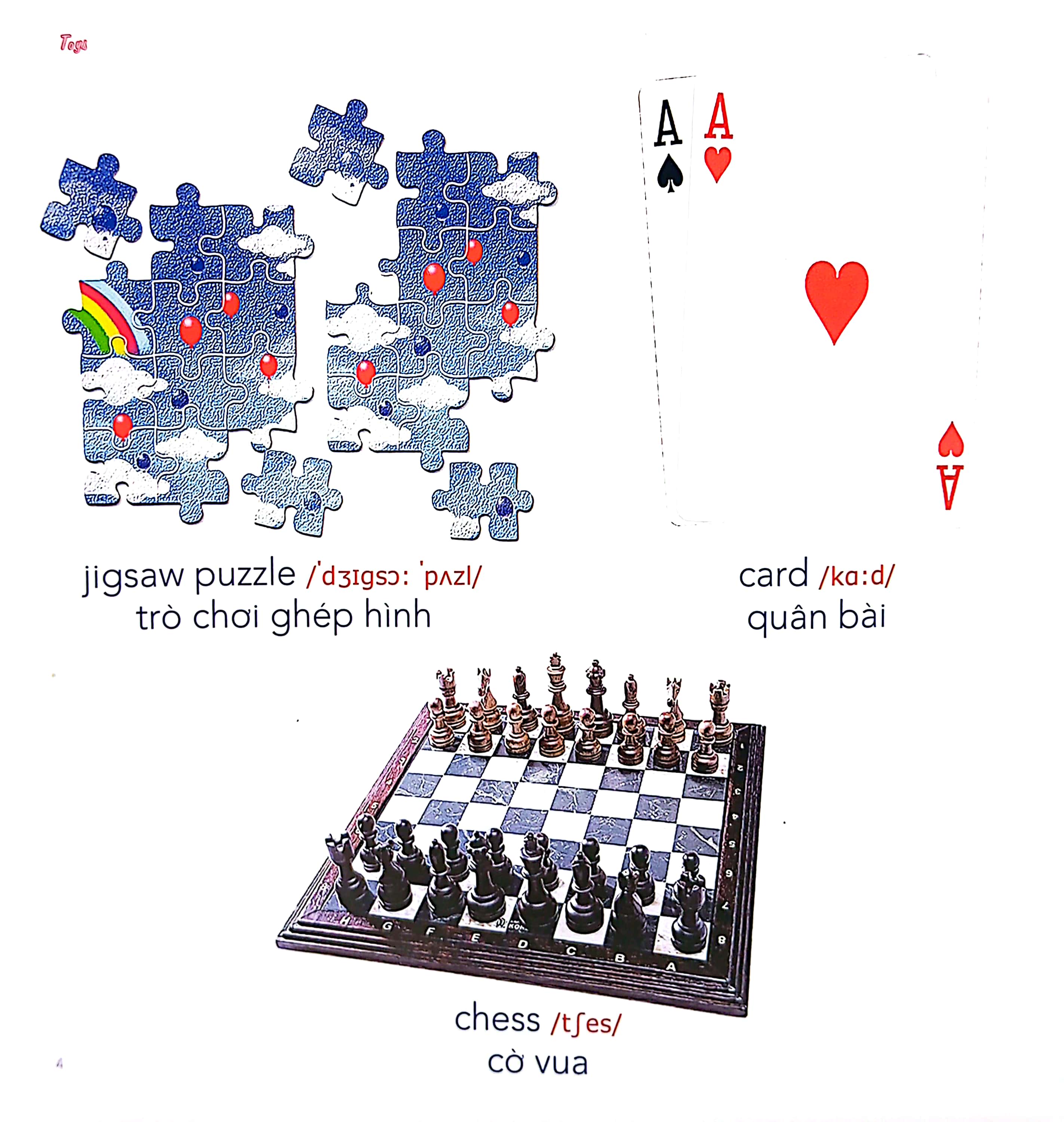 bé học tiếng anh qua hình ảnh - english for children - đồ chơi - toys