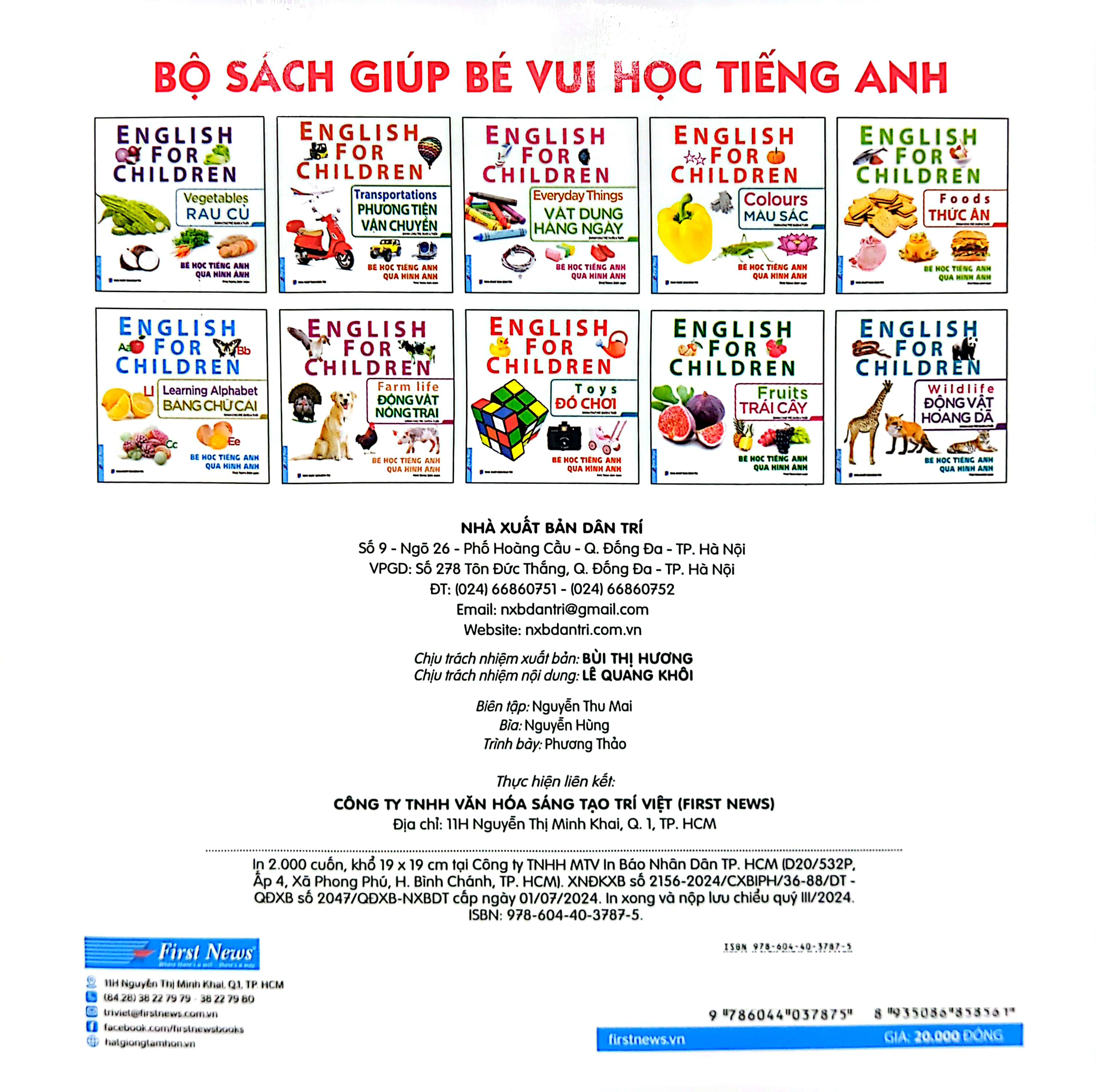 bé học tiếng anh qua hình ảnh - english for children - rau củ - vegetables