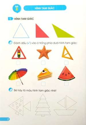 bé học toán - giúp bé tự tin vào lớp 1 (tái bản 2022)