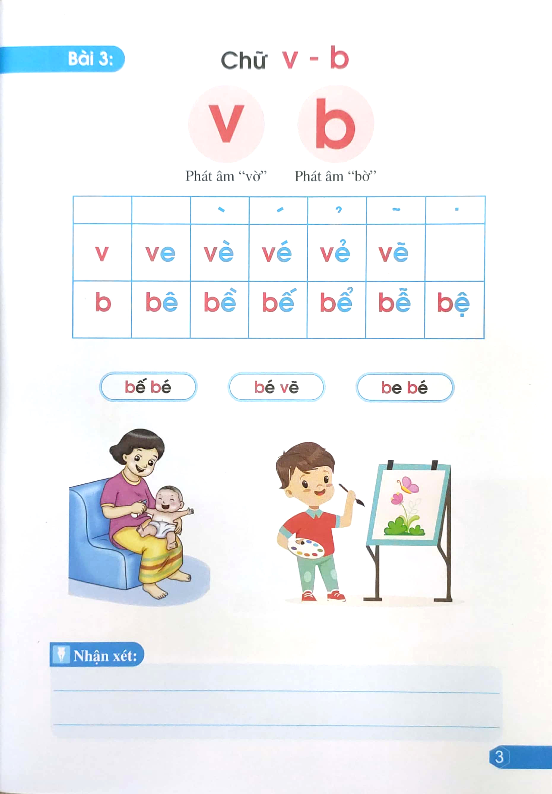 bé học vần - dành cho trẻ mẫu giáo