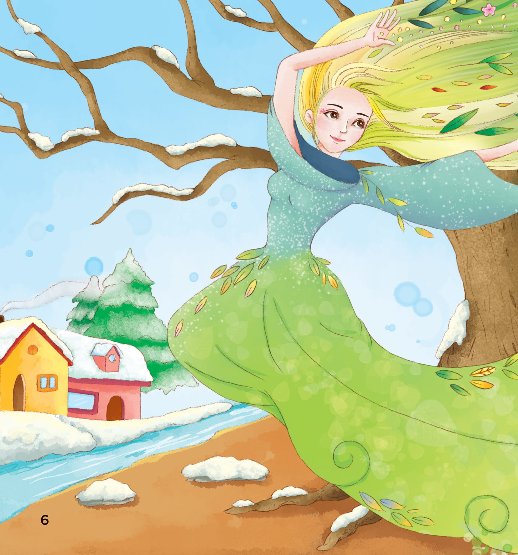 bé khám phá khoa học qua truyện đồng thoại, bốn mùa rực rỡ - mùa xuân rộn rã