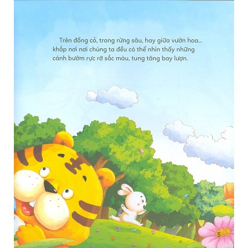 bé khám phá khoa học qua truyện đồng thoại - động vật bí ẩn: vòng đời của bướm