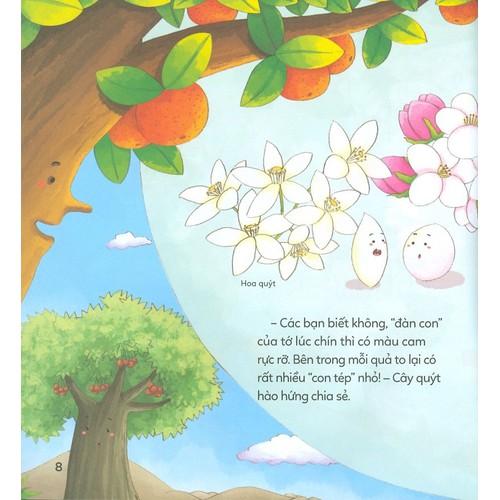 bé khám phá khoa học qua truyện đồng thoại - thực vật diệu kì: "đàn con" của cây