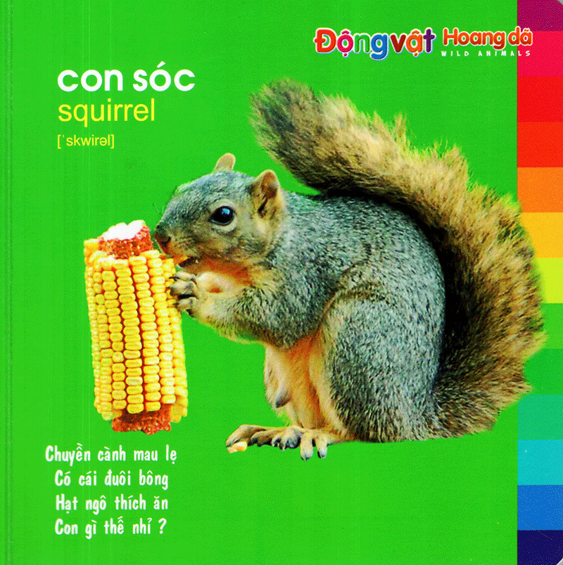 bé khám phá môi trường xung quanh - động vật hoang dã (tái bản)